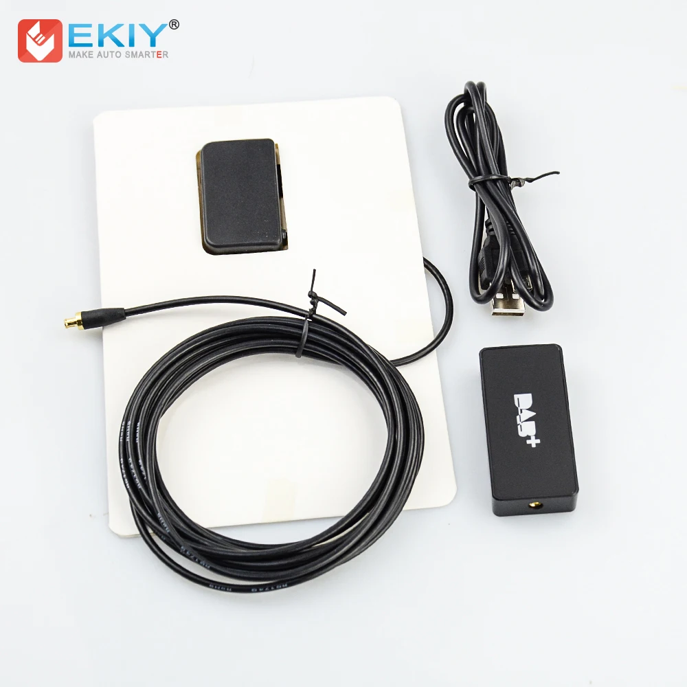 EKIY DAB автомобильный Радио тюнер приемник USB палка коробка для Android DVD включает