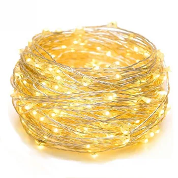 

2M 3M 5M 10M Outdoor LED String lights Holiday New Year Fairy Garland For Christmas Tree Wedding Party Decoration