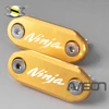 For  Ninja300 400 650 ZX6R Mirror Block Off Plates Upper Fairings Protect Anodized Aluminum Construction 3