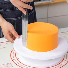 Поворотный стол для украшения тортов, Вращающаяся круглая подставка для тортов, инструменты для украшения крема, поворотный стол для торта, кухня, «сделай сам», поворотный стол, инструменты для выпечки Поворотный стол для украшения тортов, Вращающаяся круглая подставка для тортов, инструменты для украшения крема, поворотный стол для торта, кухня, «сделай сам», поворотный стол, инструменты для выпечки