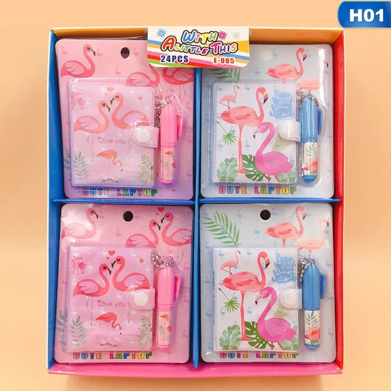 1set Random Bird 1 комплект Милая птица Единорог семья с шариковой ручкой блокнот дневник тетрадь для записей канцелярский школьный офисный поставка - Цвет: 1set Random Bird