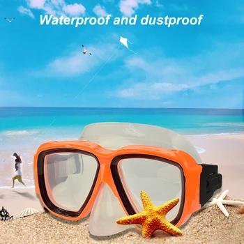

Scuba Diving Mask Glasses Swimming Easily Waterproof Equipment High Quality Optical PC Silicone Waterproof Sucker Case 1pc