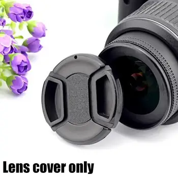 

55mm Wordless Lens Cap Camera Lens Cap Holder Cover Len Camera Lumix For Canon Sony Fuji Olypums Nikon Cover C9R5