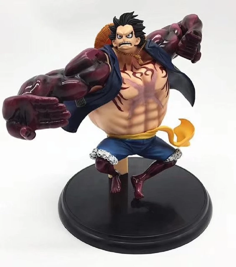 Pop It Figure Monkey D Luffy Gear 4 Second Generation Pvc Statue Figure Collectible Model Toy Action Figures Aliexpress