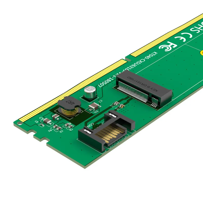 MAIWO KT040 Riser Card M.2 to SATA твердотельный накопитель Riser Card компьютерная карта ускорения передачи данных