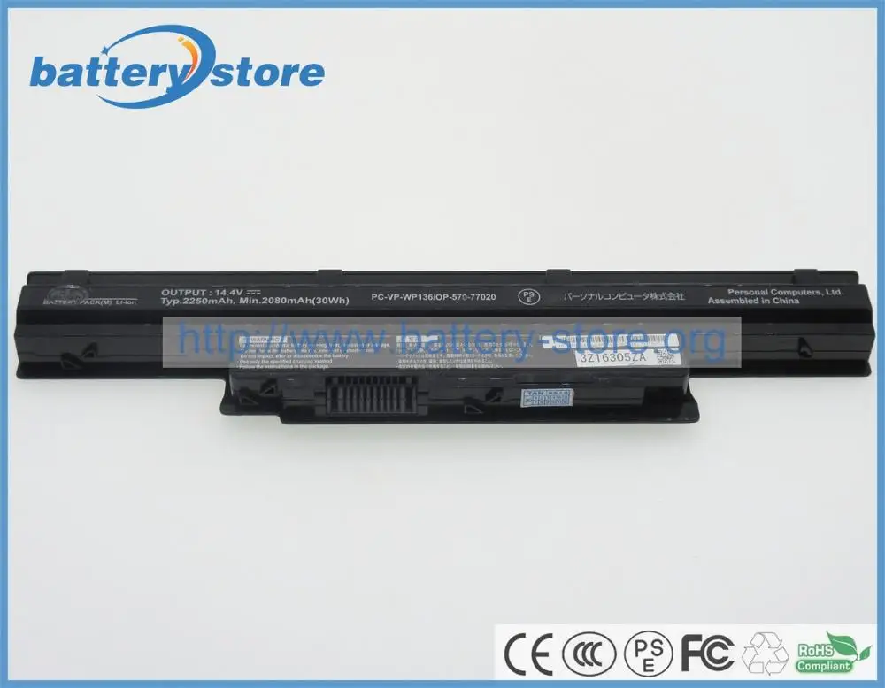 Genuine 14 4v 80mah 30w Battery Pc Vp Wp136 Op570 770 For Nec Ls150 N Ls350msr Ls550msr Laptop Batteries Aliexpress