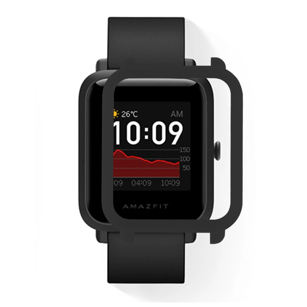 Huami Amazfit Bip S 시계 커버 용 FIFATA 보호 케이스 Huami Amazfit Bip Lite 1S 보호 프레임 용 PC 플라스틱 쉘 범퍼