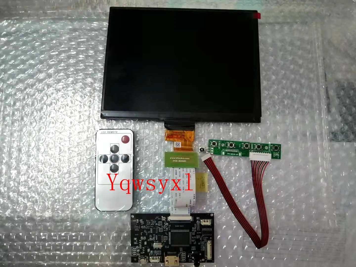 

Yqwsyxl 8 inch lcd screen HJ080IA-01E HE080IA-01D 1024*768 IPS hd LCD Display HDMI Control Driver Board