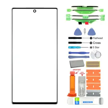 

Replacement Front Glass Screen Lens UV Glue Kit for Samsung Galaxy Note 10/Note 10 Plus