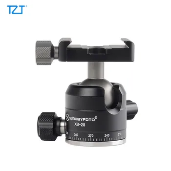 

TZT XB-28 Low-Profile Ball Head Panoramic Tripod Head SLR Tripod Ball Head Mount Load Capacity 4.5KG