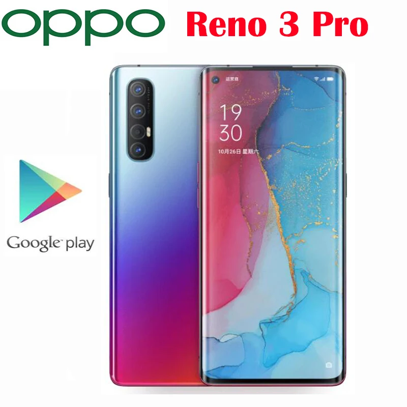 Новинка оригинальный смартфон Oppo Reno 3 Pro телефон Snapdragon 76 восемь ядер 6 5 дюймов 4025