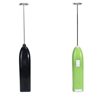 

NEW Fashion 1PC Drinks Milk Frother Foamer Whisk Mixer Stirrer Egg Beater Electric Mini Handle Cooking Tools