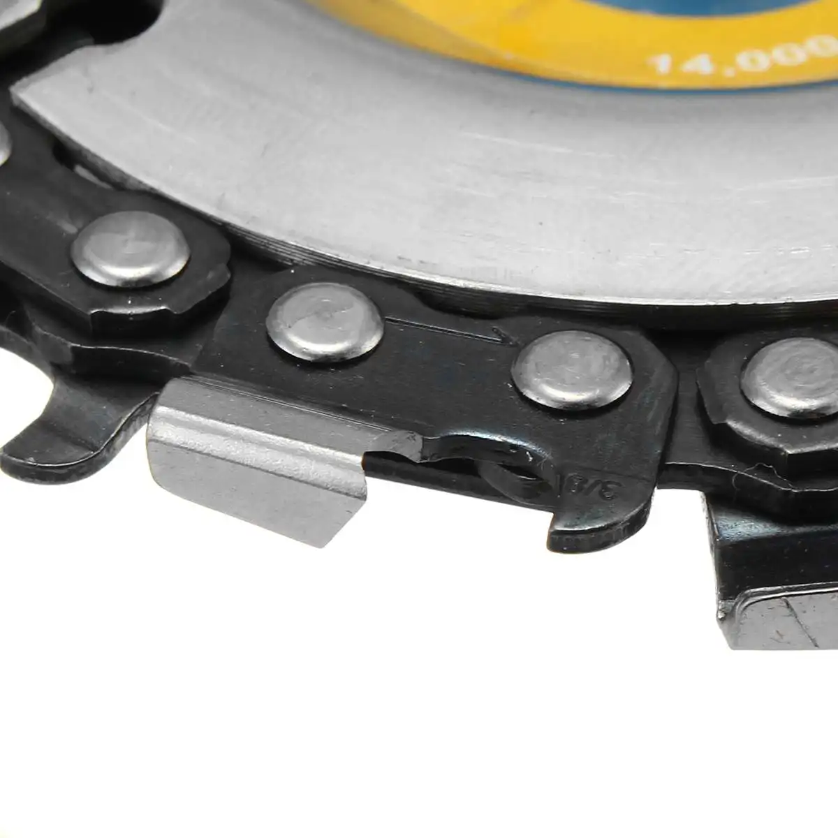 Drillpro 4 дюймов 14 шлифовальный диск цепи 16 мм Арбор резьба по дереву диск для 100/115 угловая шлифовальная машина
