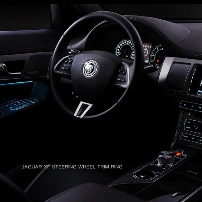 Алмазный руль декоративное кольцо круг наклейки для Jaguar XF 2008