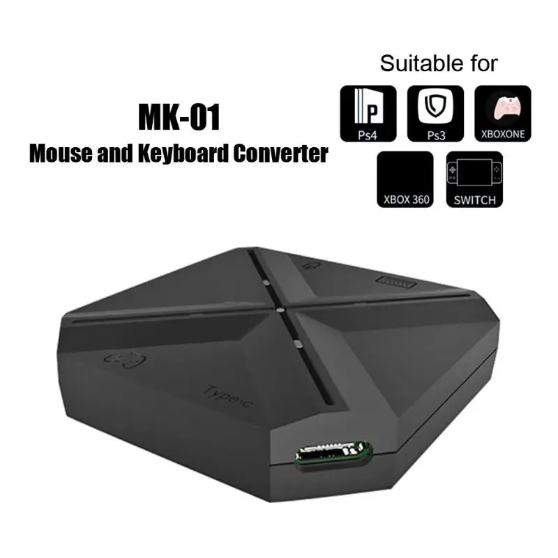  Game Handle Turn Keyboard Mouse Throne Play Chicken Eating Pubg Artifact for Switch / Xbox / PS4 / 
