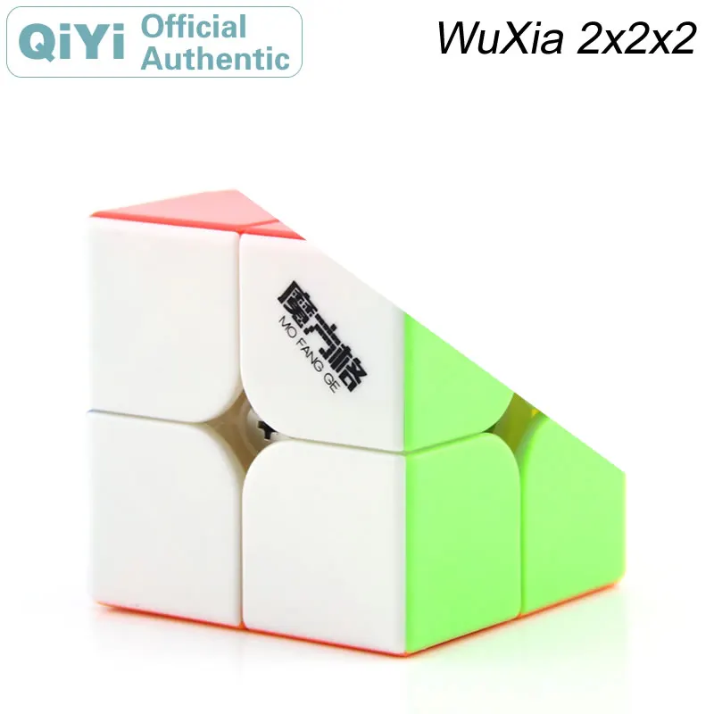 QiYi Wuxia 2x2x2 волшебный куб MoFangGe XMD 2x2 Cubo Magico Профессиональный скоростной нео куб головоломка Kostka антистрессовые игрушки
