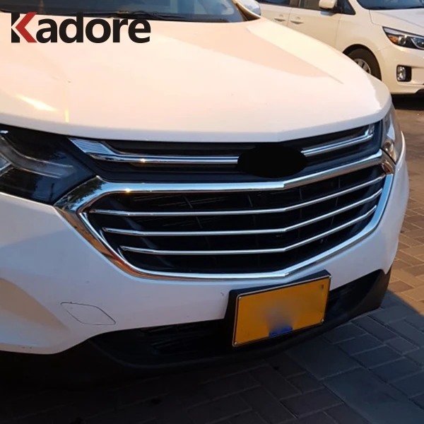 Хромированная передняя решетка радиатора для Chevrolet Holden Equinox 2018 2019 2020 Аксессуары