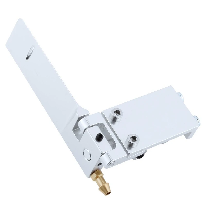 Aluminum Long Rc Boat Rudder With Water Pickup Absorbing Steering For Electric Gas Remote Control Model Parts Cnc(75Mm)