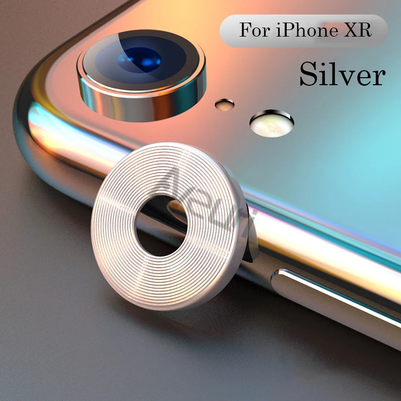 2 шт. задняя охранная Камера круг для iPhone 11 Pro Max металлический чехол для объектива Кольцо для пробирок защита для iPhone X XS XR объектив кольцо