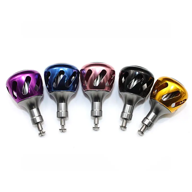 Aluminum Alloy Fishing Reel Handle Knobs for 800-3000 Spinning Reels Fishing Tackle Accessory D5BA
