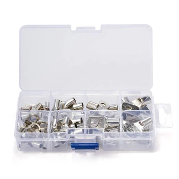 

Economical 60 Pcs Terminal Kit Electrical Wire Connectors Crimp Copper Accessories for Car ds99