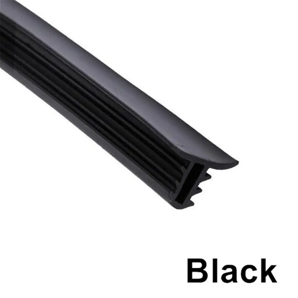 Автомобильные аксессуары центральной консоли уплотнительные ленты ветровой панельный звуконепроницаемые резиновые этиленового пропилен-каучука прокладки звук изоляционный уплотнитель - Название цвета: Black