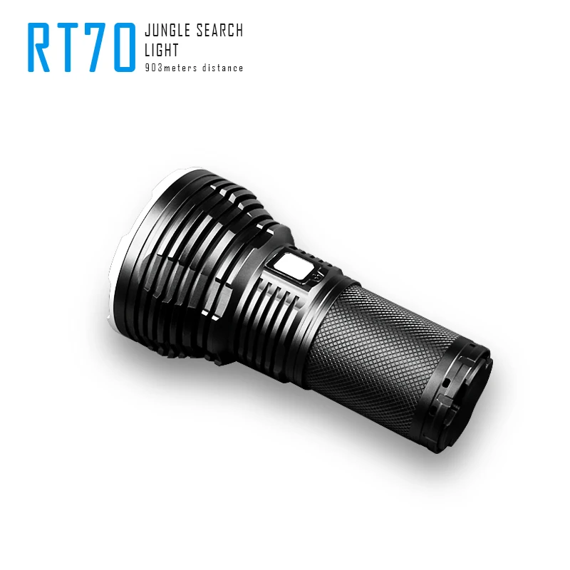 Светодиодный фонарик Imalent RT70 Cree XHP70 2-го поколения, светодиодный фонарь с зарядкой от USB, фонарь с аккумулятором 4X18650, 3000 мА/ч