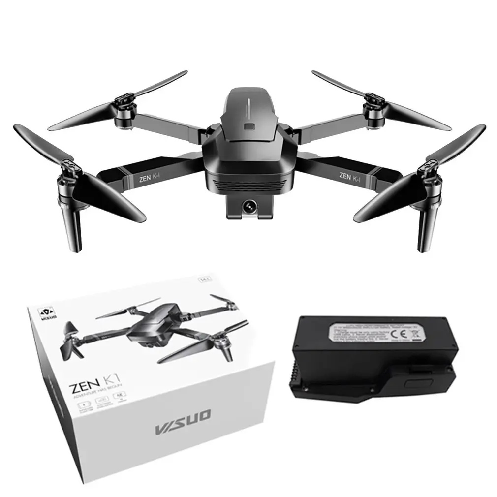 Дрон K1 gps RC с 4K HD двойной камерой управление жестами 5G Wifi FPV Бесщеточный двигатель полёт 2,4G Дрон - Цвет: 1B General Box
