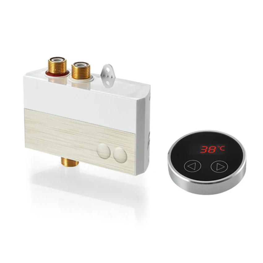 

15л электрический термостатический нагреватель воды смеситель контроллер воды Ванная комната Душ мгновенный нагреватель температуры цифровая панель