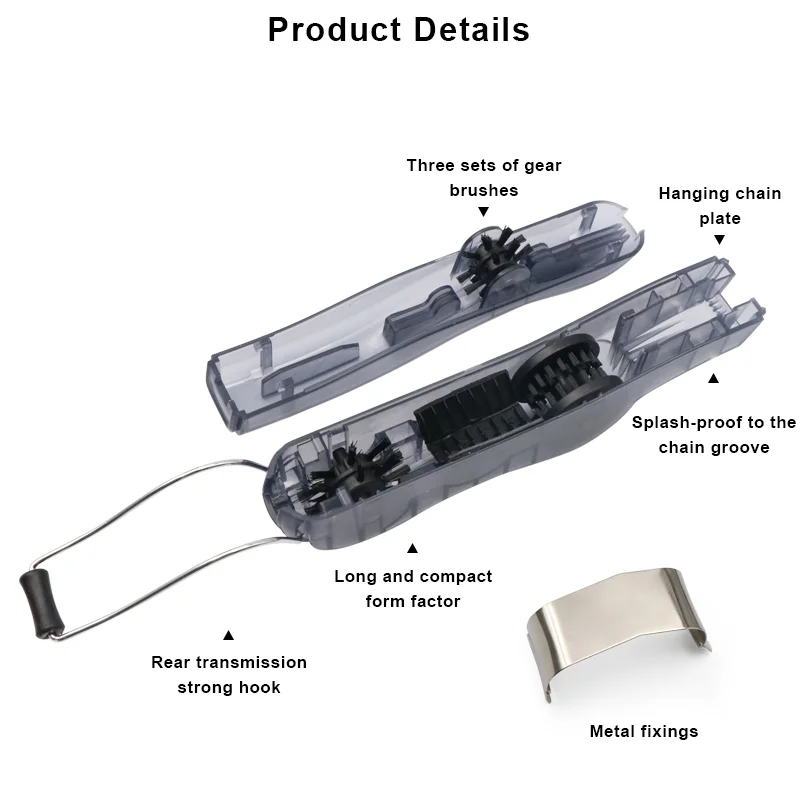 Bicycle Chain Cleaner Bicycle Chain Cleaning Brush Bicycle Cleaning Kit Bicycle Chain Tool Bicycle Chain Cleaner Portable Mountain Road Bike Chain Scrubber Wash Tool