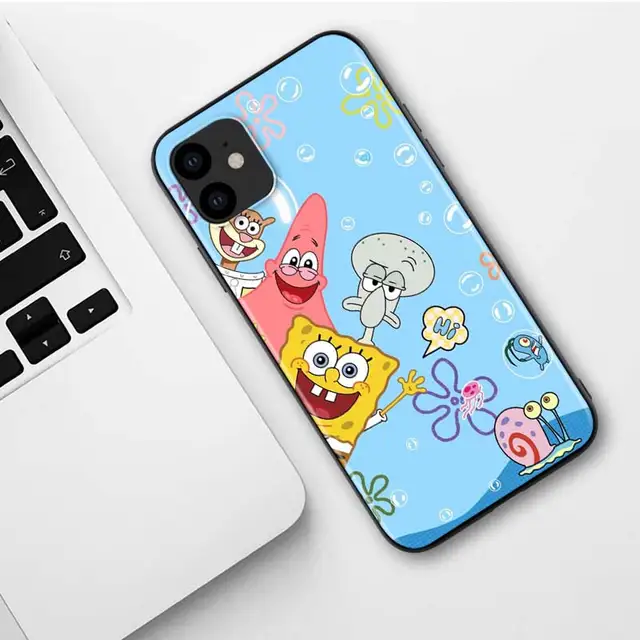 Best friend cute Shockproof Cover For Apple iPhone 12 11 SE XS XR X 7 8 6 5 S mini Plus Pro MAX 2020 Black Phone Case Style 14
