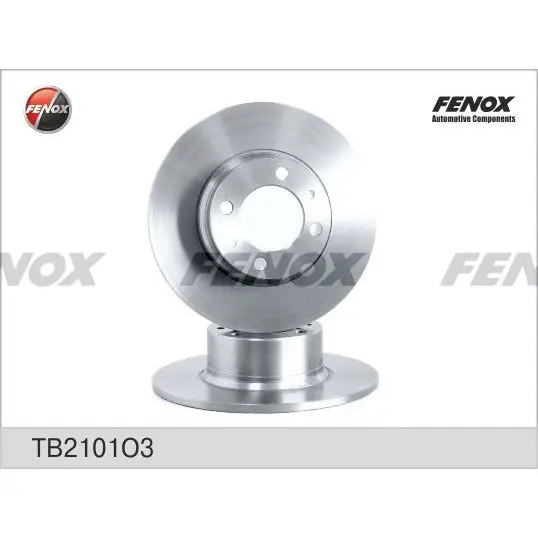 Диск тормозной LADA 2101-07 передний FENOX TB2101 O3