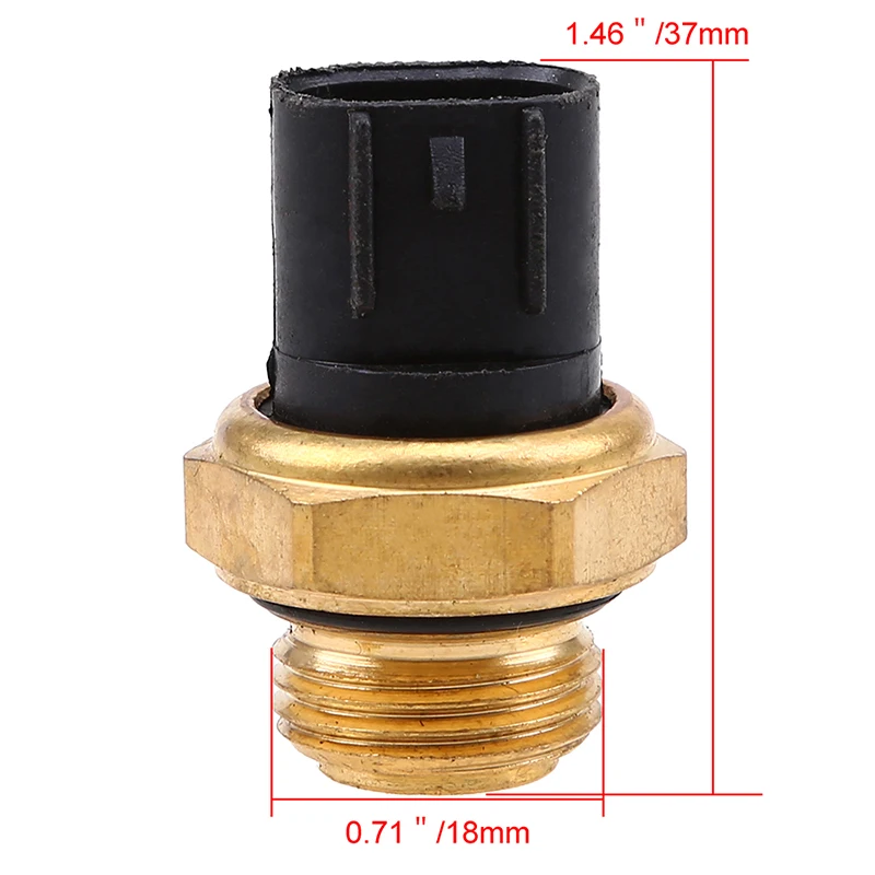 1 шт. кожух 18 мм для мотоциклов радиатора термо переключатель мотокросса подходит