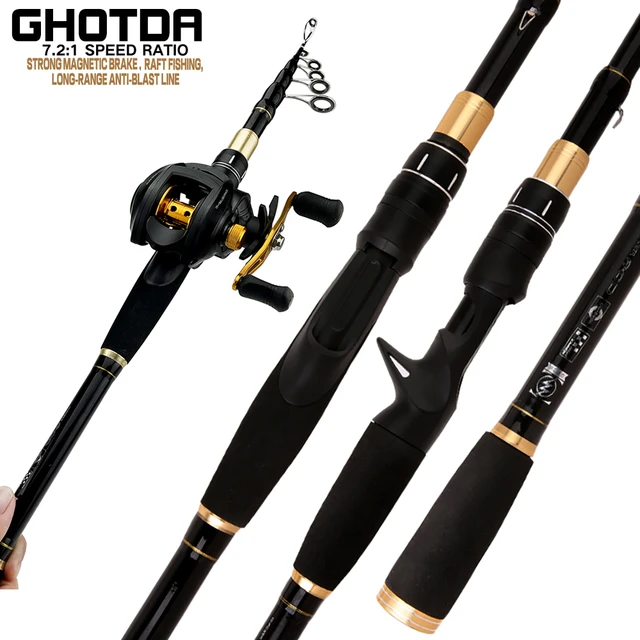 Lure Telescopic Fishing Rod Spinning Ultralight Carbon Carp Fishing Rod  Casting Portable Tackle Fishing Rod - AliExpress