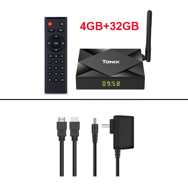 Предпродажа Tanix TX6S Android 10,0 tv Box Allwinner H616 4 Гб 64 Гб 2,4G 5G Wifi Bluetooth Youtube HDR Google Play 6K TX6 телеприставка - Цвет: 4GB 32GB