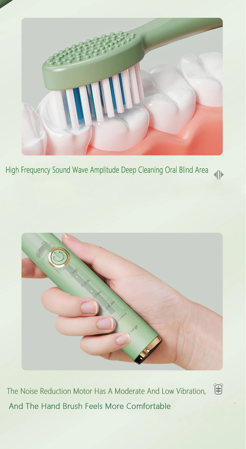 Lnkerco 2 In 1 Electric Ultrasonic Teeth Cleaner Dental Whiten Cleaning Oral Irrigators Dental Calculus Remover Oral Care