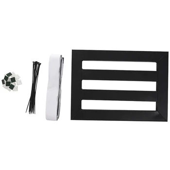 

Guitar Effects Pedalboard Aluminum Pedal Board with ic Cable Straps Ties Guitar Accessories