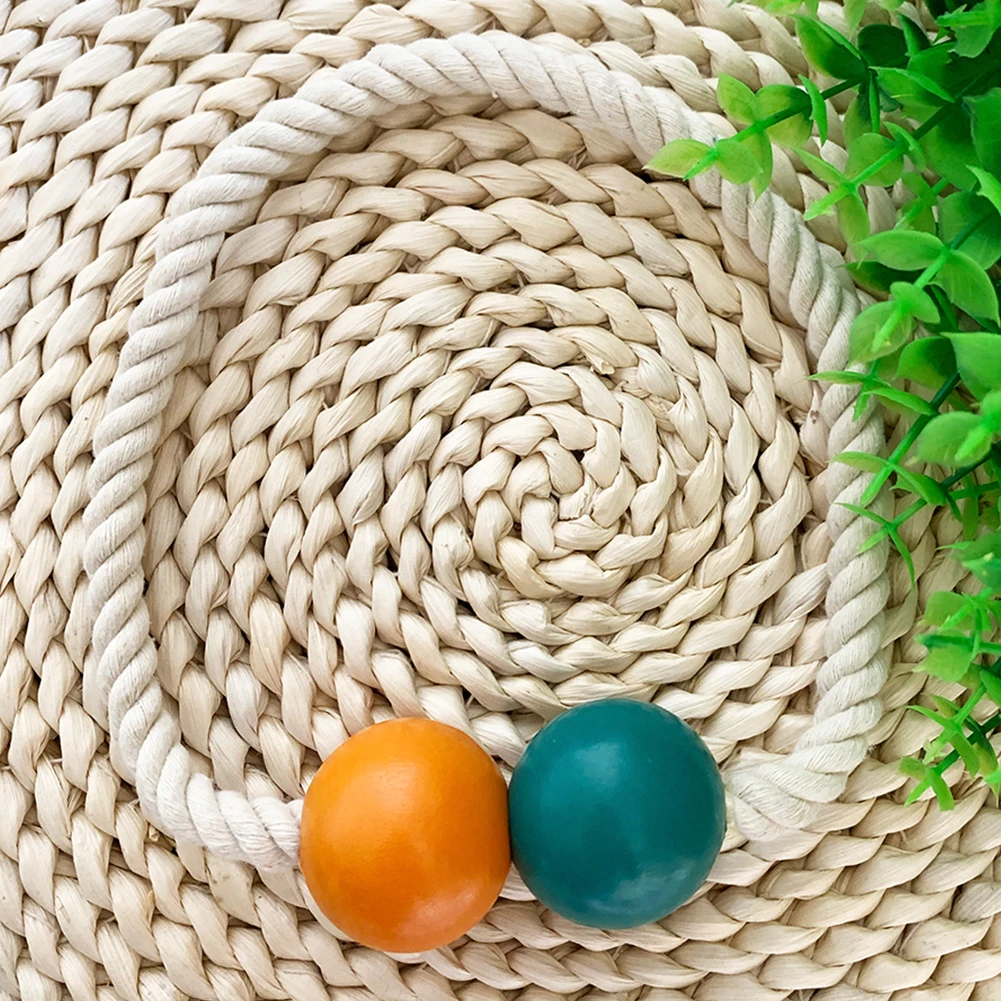 Orange Blue Подвесной шар для гостиной, держатель для спальни, ремни, аксессуары для подвешивания, магнитные простые зажимы, домашний декор, занавес, стильная застежка - Цвет: Orange Blue
