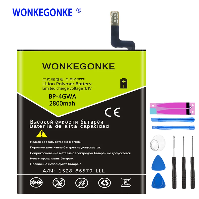 Аккумулятор WONKEGONKE для телефона NOKIA Lumia 720T 720 625 625h|Аккумуляторы мобильных