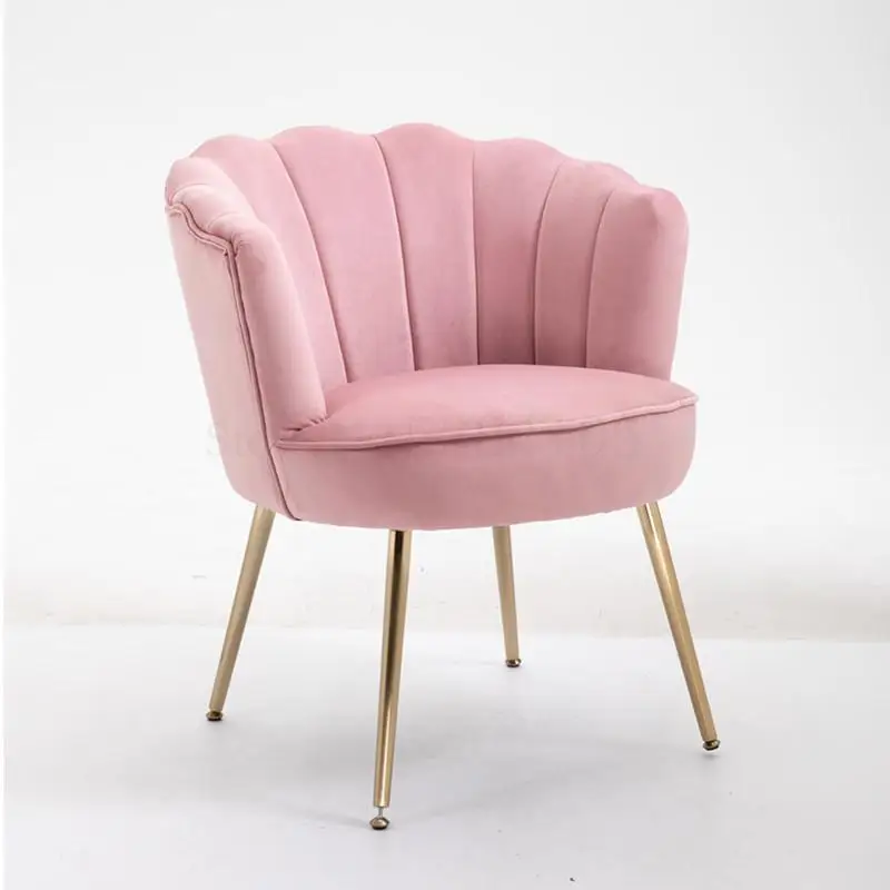 Роскошный ленивый Одноместный тканевый диван светильник спинка для спальни