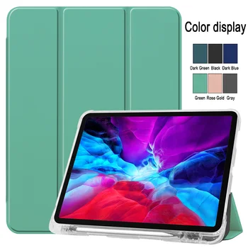 

Slim Smart Protective Case for IPad Pro 12.9 2020 Funda with Pencil Holder Cover for IPad Pro 12.9 Tablet Case