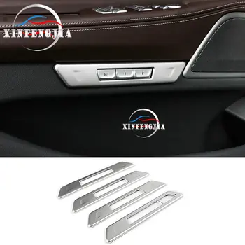 

For BMW 7 Series G11 G12 16-19 4x Stainless Seat Memory Buttons Panel Cover Trim