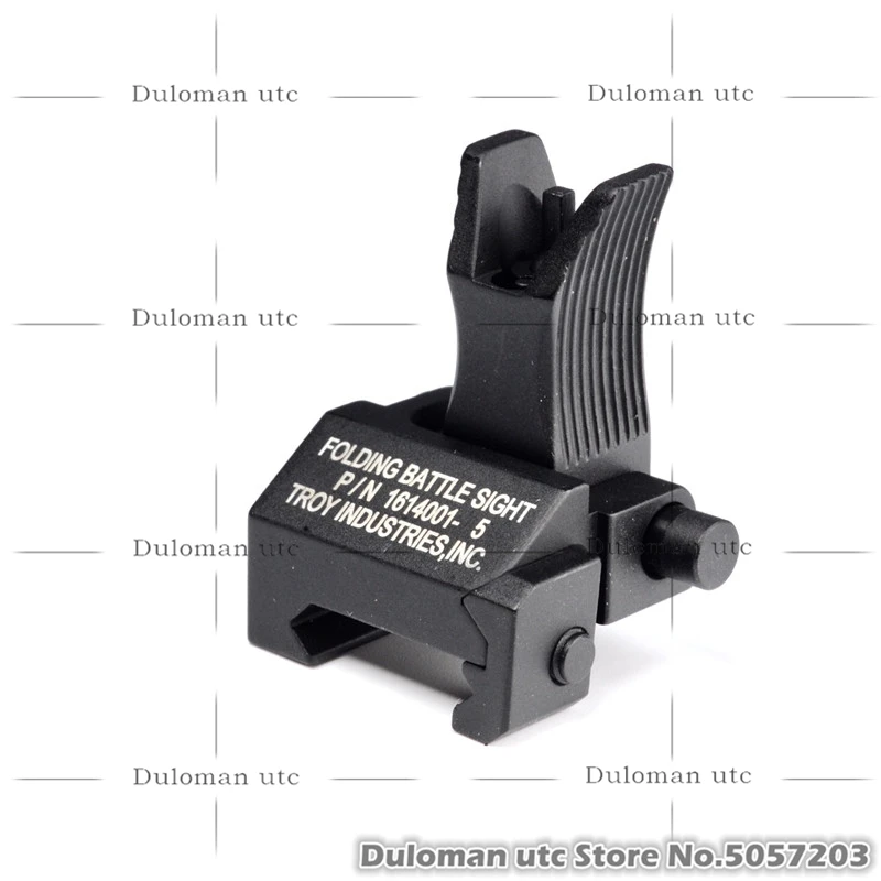 Duloman utc Troy офсетный микро передний и задний складной боевой прицел набор для страйкбола AR-15 M4 Тактический легкий прицел
