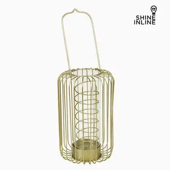

Lantern Ironwork Candleholder Crystal - Art & Metal Collection by Shine Inline