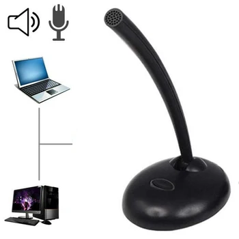 

Portable USB Wired Desktop Microphone 360 Degree for PC Laptop Mac Macbook Flexible Stand Studio Speech Recording Microphone