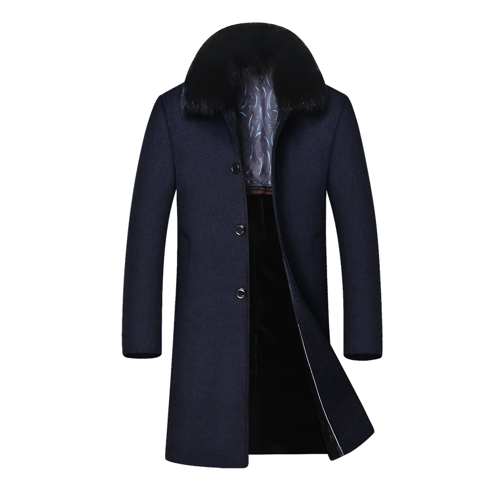 

Windbreaker Men, Middle-aged Men's Windbreakers, Thick Velvet Coats Men, Men's Lapel Long Windbreakers, Dad Clothes, Men's Coats