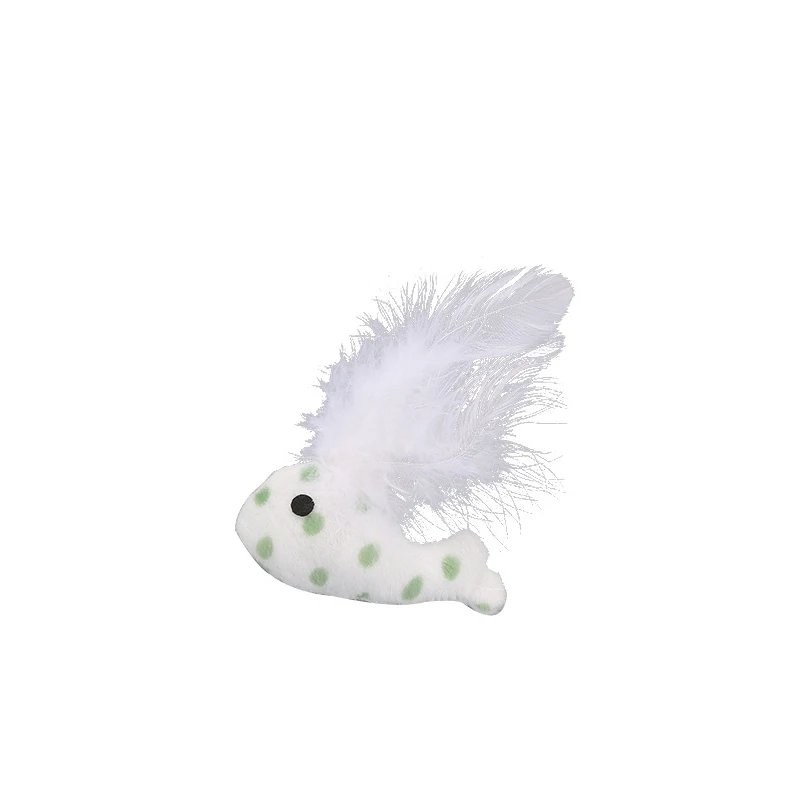 Catnip Cute And Soft Whale Toy Feather Plush Pet Catmint Toy Plush Whale Soft Doll Children Girls Doll Home Decoration 