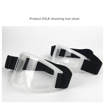 Soft Lightweight Anti-Fog Protective Safety Goggles Clear Lens Wide-Vision Adjustable Chemical Splash Eye Protection Eyewear 3m 11228 safety work goggles glasses economy clear lens anti chemical splash goggle eye protection labor sand proof striking