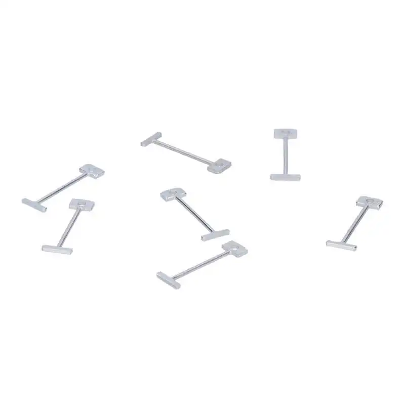 50Pcs T Pins Wear Impact Resistant Recyclable Compressive Wall Pins for  Office Wall T-pin Steel Needle Hardware Blocking Pin - AliExpress