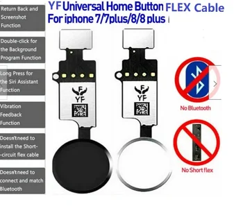 

DHL free YF End Edition Latest Universal Return Key for IPhone 7 7 Plus 8 8Plus YF Home Button Flex Cable final end version